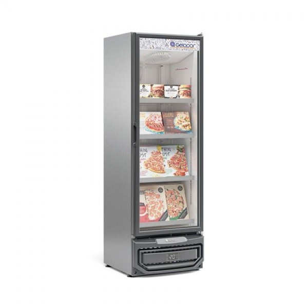 CONSERVADOR VERTICAL CONVENIÊNCIA - 645mm- CONGELADOS - TEMPERATURA  -12° a -20°C - GCVC-45 TI