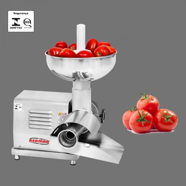 DESPOLPADOR DE TOMATE BERMAR BM73NR - BERMAR