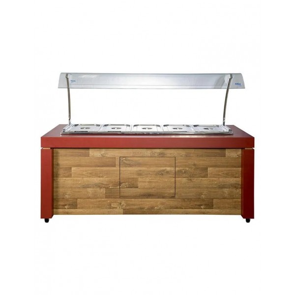 Buffet Modulado Aquecido Versátil p/ 12 cubas BF004V Frilux