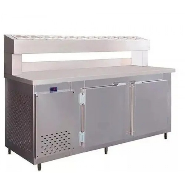 Balcão Serviço C/ Condimentador 2,50m Frilux Rf045