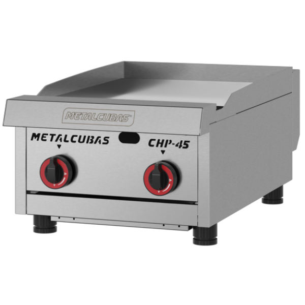 Chapa Premium a gás 45 cm - 19mm - CHP 45 - METALCUBAS