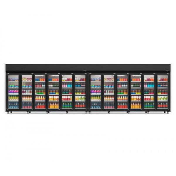 REFRIGERADOR VERTICAL AUTO SERVIÇO -6946mm- TEMPERATURA  -2° a +7° -GEAS-12P PR