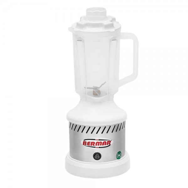 Liquidificador Alta Rotação Bermar 1,75 Litros Branco Copo Plástico BM-135