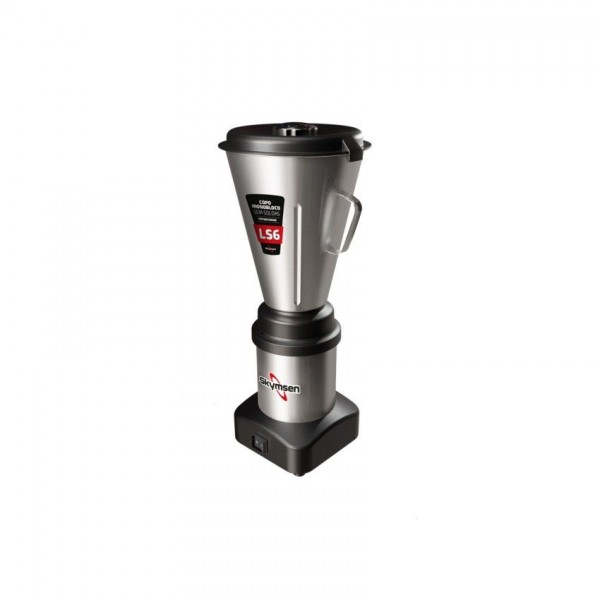 LS6 - LIQUIDIFICADOR COMERCIAL INOX, COPO MONOBLOCO INOX - 0,5 HP-CV 127/220 V