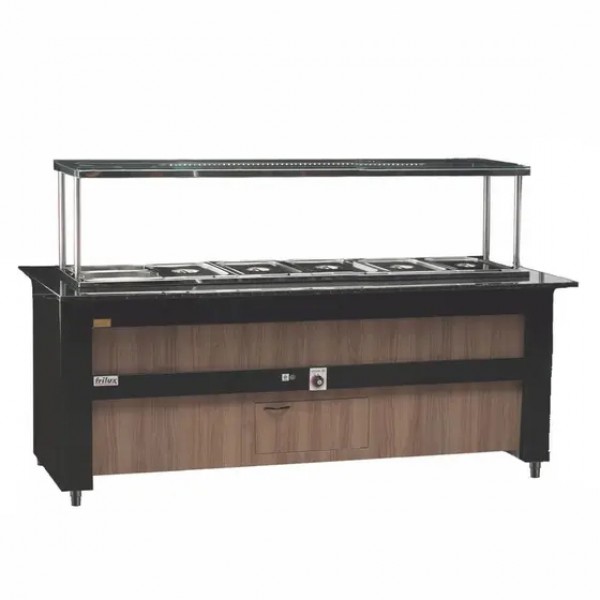 Buffet Modulado Linha Pop Aquecido 12gn Frilux Bf008