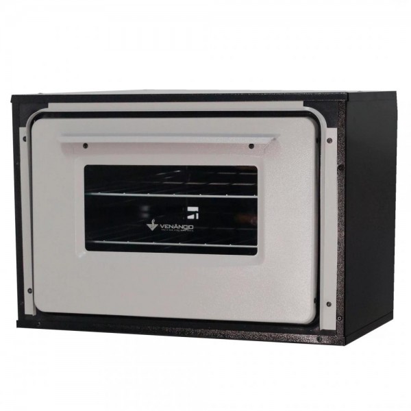 FORNO PARA FOGÃO BRAVO 2 BOCAS PRETO - VENANCIO