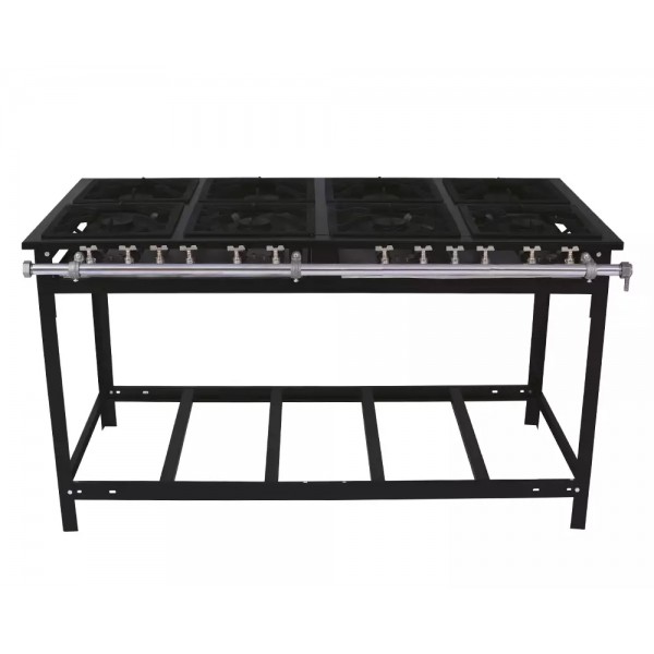 FOGÃO A GÁS EXTRA 8 QUEIMADORES MISTOS 4QS/4QD ESP FORNO - veNANCIO