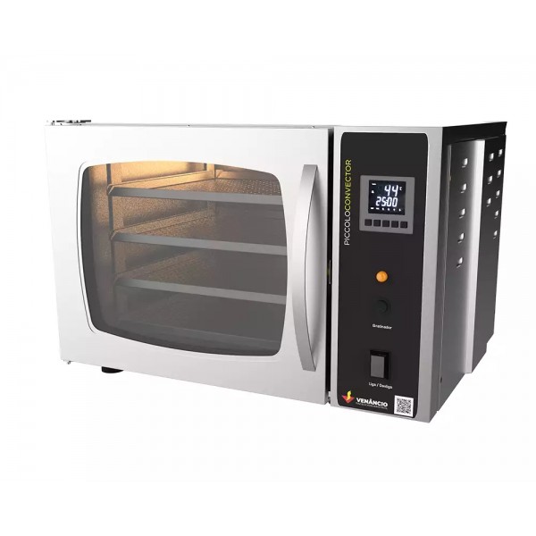 FORNOS CONVECTOR PICCOLO 4 EST ELÉTRICO COM VAPOR - VENANCIO