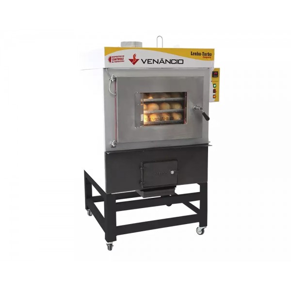 Forno Ciclone Lenha Turbo 5 Esteiras FORNALHA FRENTE - VENANCIO