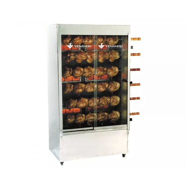 FORNO GRILL A GÁS ASSADOR DE FRANGO 30 - VENANCIO