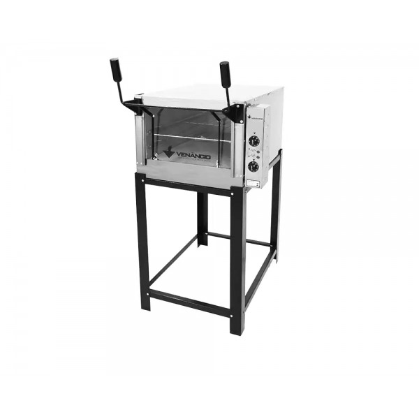 FORNO ELÉTRICO LASTRO ROMA 80 INT GALV/EXT INOX - VENANCIO