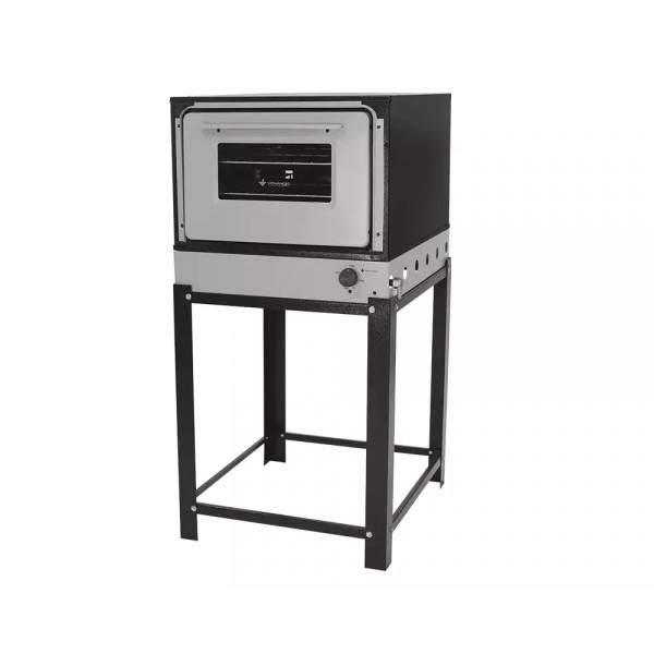 FORNO BRAVO GRAFITE MANIP PRETO COM PÉ - VENANCIO