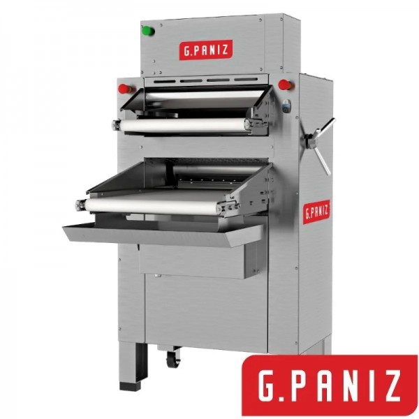 Cilindro Semi-automatico 500mm com enfarinhador trifásico inox - G PANIZ