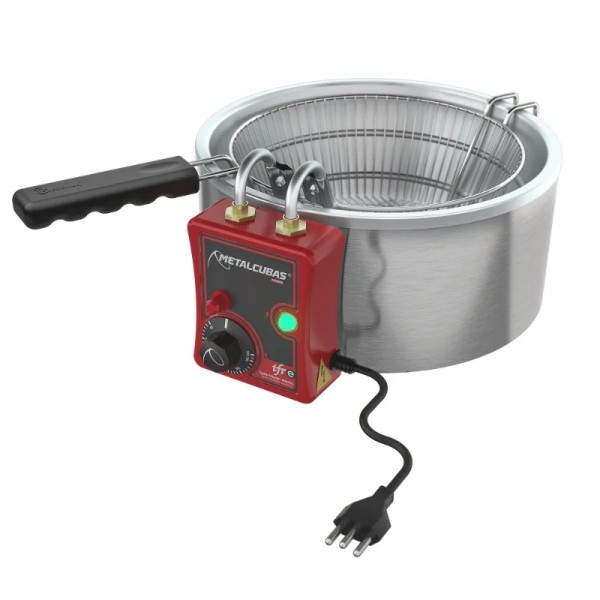 Tacho Fritador Elétrico - 3.800 W - 5 litros - TFRE 05- METALCUBAS