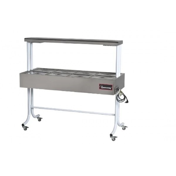 BTE 10 ST BR II
Balcão Térmico Standard 10 cubas - Estrutura Epóxi - Tampa Inox - Salivador Inox - GASTROMAQ