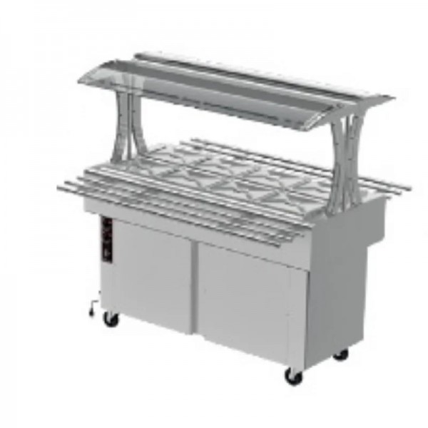 BTE 08 FLY I
Balcão termico quente 8 cubas FLY inox - GASTROMAQ