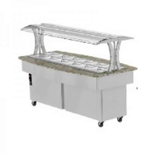 BTE 08 FLY G
Balcão termico quente 8 cubas FLY granito - GASTROMAQ