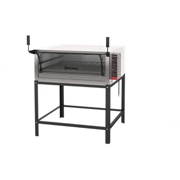 Forno de Lastro Elétrico Inox 95 x 95 porta guilhotina - GASTROMAQ