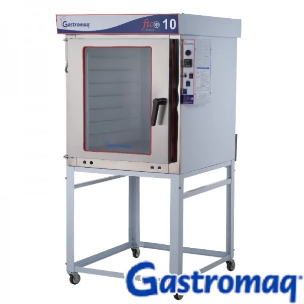 Forno Turbo Gás Compacto 10 esteiras 58 x 70 monofásico - GASTROMAQ