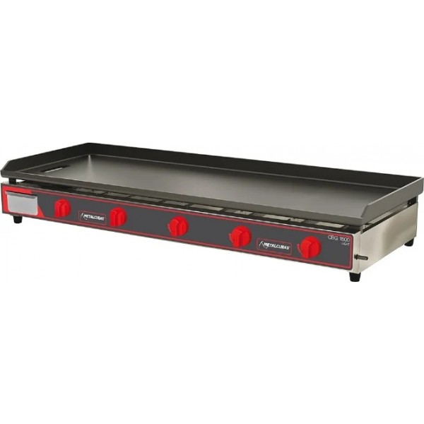 Chapa À Gás Light 150 x 52,5 cm - CBG 1500L- METALCUBAS