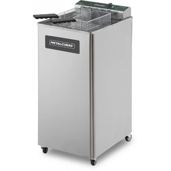Fritador Elétrico pedestal somente óleo 15 litros - FOE 15 P-  METALCUBAS