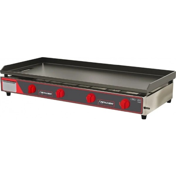 Chapa À Gás Light 120 x 52,5 cm - CBG 1200L - METALCUBAS