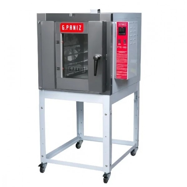 Forno Turbo Elétrico 5 esteiras 40 x 60 Monofásico Epóxi 220v - G PANIZ