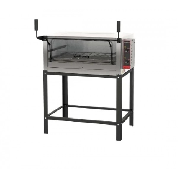 Forno de Lastro Elétrico Inox 80 x 60 porta guilhotina - GASTROMAQ