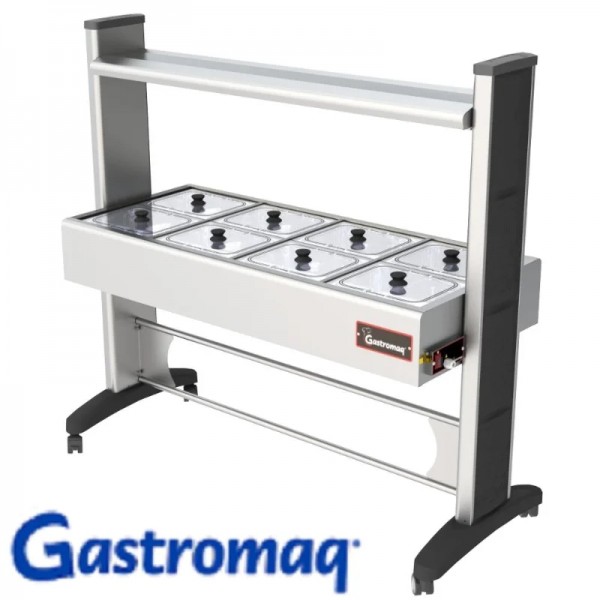 BTX 8 ST CR VV
Balcão Gelo X Standard 8 cubas - Estrutura Cromada - Tampa Vidro - Salivador Vidro - GASTROMAQ