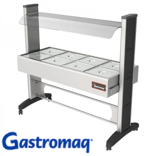 BTX 8 ST BR VI
Balcão Gelo X Standard 8 cubas - Estrutura Epóxi - Tampa Vidro - Salivador Inox - GASTROMAQ