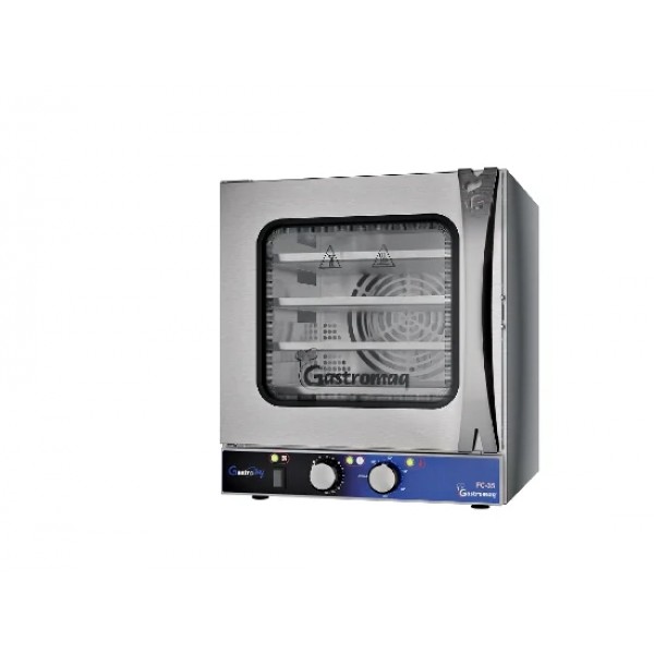 Forno de Convecção Elétrico p/ 4 esteiras analógico, Total Inox - GASTROMAQ