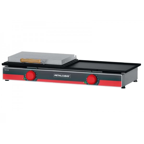 Grill Elétrico 90 X 32,5 cm - 3.600 Wats (127v ou 220v) - MGE 90- METALCUBAS