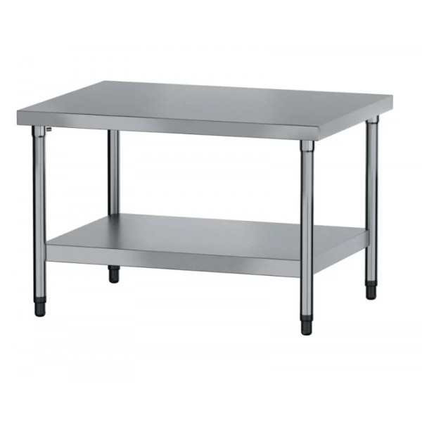 BANCADA DE APOIO TOTAL INOX 430 - 1500x700 CH -BA 1500/700 i - METALCUBAS