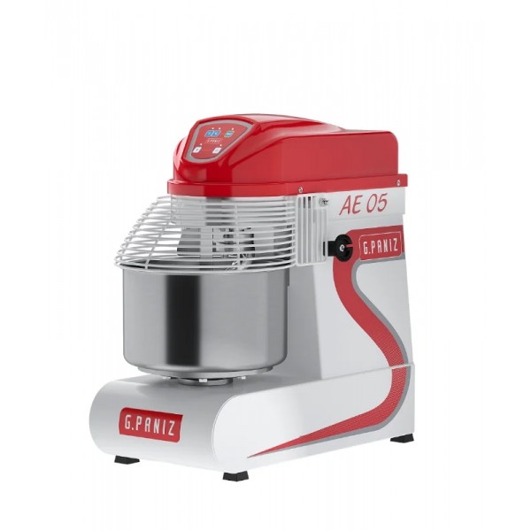 Amassadeira Espiral 5 kg de massa monofásica 3 velocidades epóxi - G PANIZ
