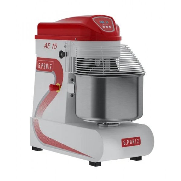 Amassadeira Espiral 15 kg de massa trifásica 3 velocidades epóxi - G PANIZ