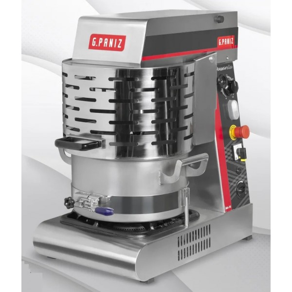 Masseirella 10 kg - planetária panela inox c/ queimador - G PANIZ