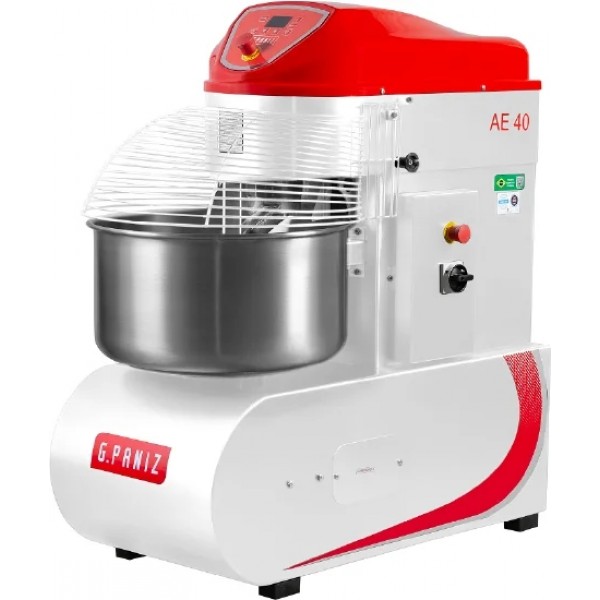 Amassadeira Espiral 40 kg de massa monofásica 1 velocidade epóxi - G PANIZ