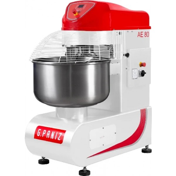 Amassadeira Espiral 80kg de massa trifásica 2 velocidades epóxi - G PANIZ