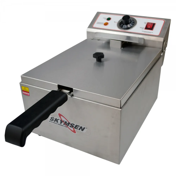 Fritadeira Elétrica 1 Cuba Óleo 05 Litros FE 10 Inox 220v Skymsen