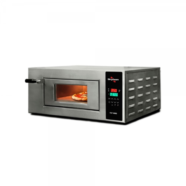 Forno Lastro Elétrico Digital Para Pizza FLP-400D 220v Skymsen