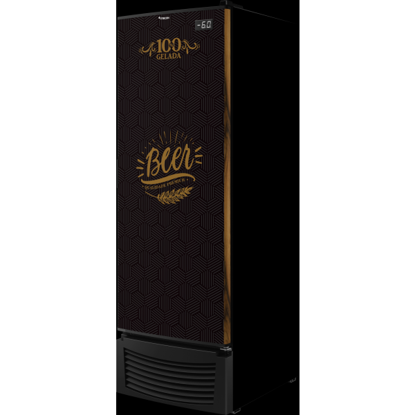 Cervejeira 8 Caixas - Porta chapa Adesivada ou branca - 569 litros
