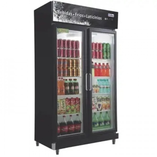 Expositor Bebidas 2P V. Aquecido T Black RF 020 B