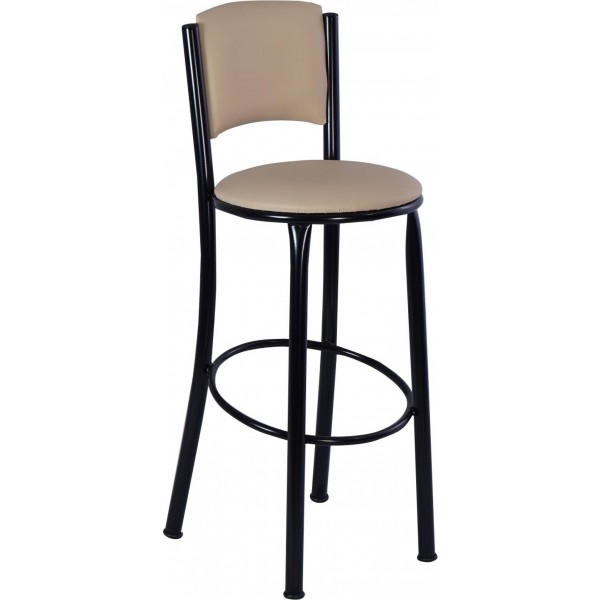 BANQUETA BACOLI TB 1 1/4" ALTA - ASSENTO ESTOFADO