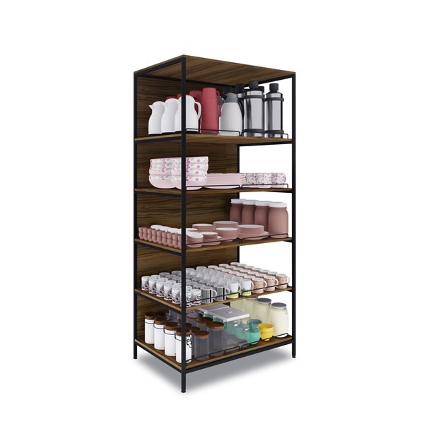 Expositor Multiuso Lateral EPRML 5 Prateleiras - REFRIMATE