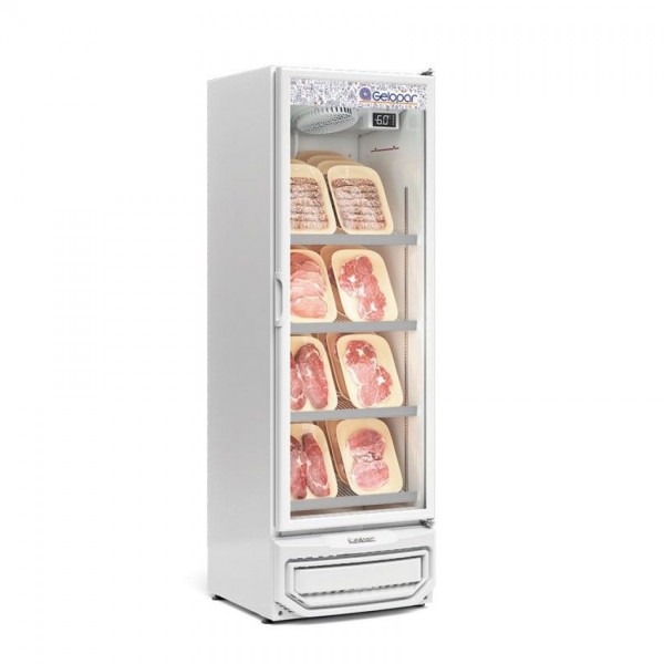 REFRIGERADOR VERTICAL CONVENIÊNCIA -	645mm-  CARNES E BEBIDAS - TEMPERATURA  -6°C a +3°C- GCBC-45 BR