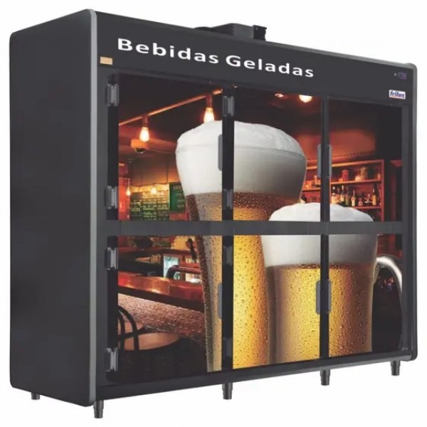 Mini Câmara p/ Bebidas P Cega Frente Adesivada RF 059 Plus Frilux