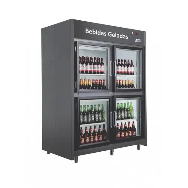 Mini Câmara Bebidas Vidro Aquecida RF055 PV  30 CAIXAS