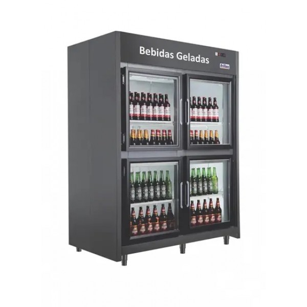 Mini Câmara Bebidas Vidro Aquecida RF057 PV  39 CAIXAS