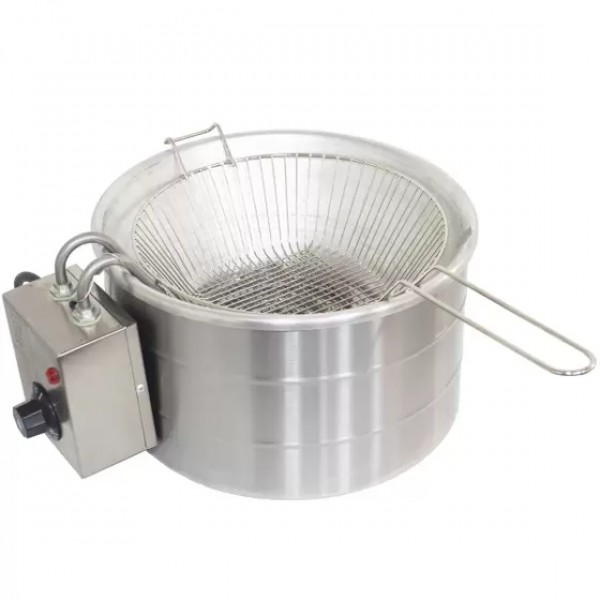 Fritadeira Elétrica c/ Óleo Industrial Tacho 3,5 Litros 110 v e 220 v COM CABO - TOPPEN FRITAS