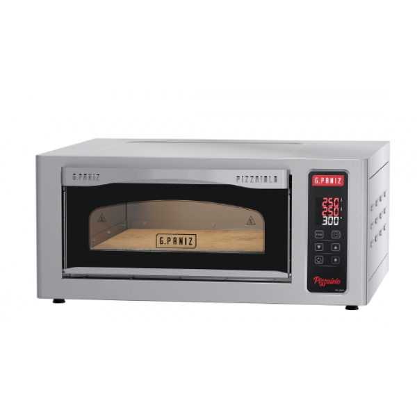 Forno de Lastro Elétrico Pizzaiolo Digital, vidro duplo, controle temper. independ. 400 °C - G PANIZ